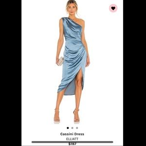 Elliatt Cassini Dress - Blue - Size Small